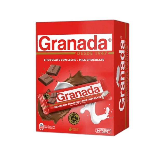 Tableta de Chocolate con Leche 24 unidades