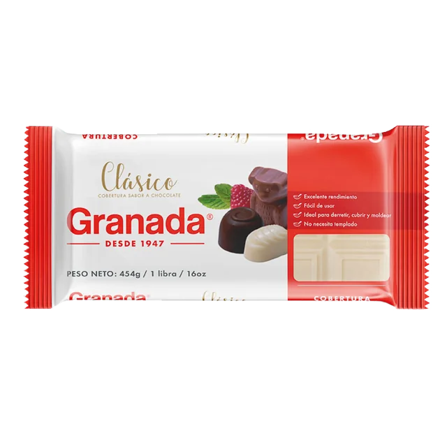 Cobertura Sabor a Chocolate Blanco CB-220