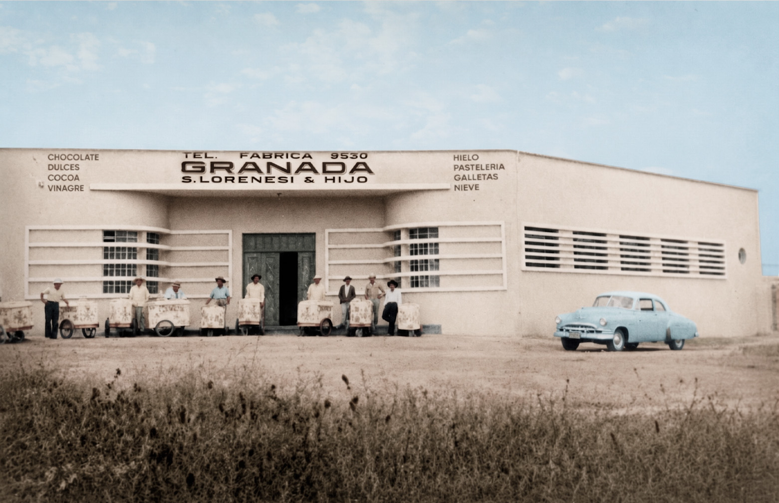 Fábrica Granada® - Foto histórica, S. Lorenesi e Hijo